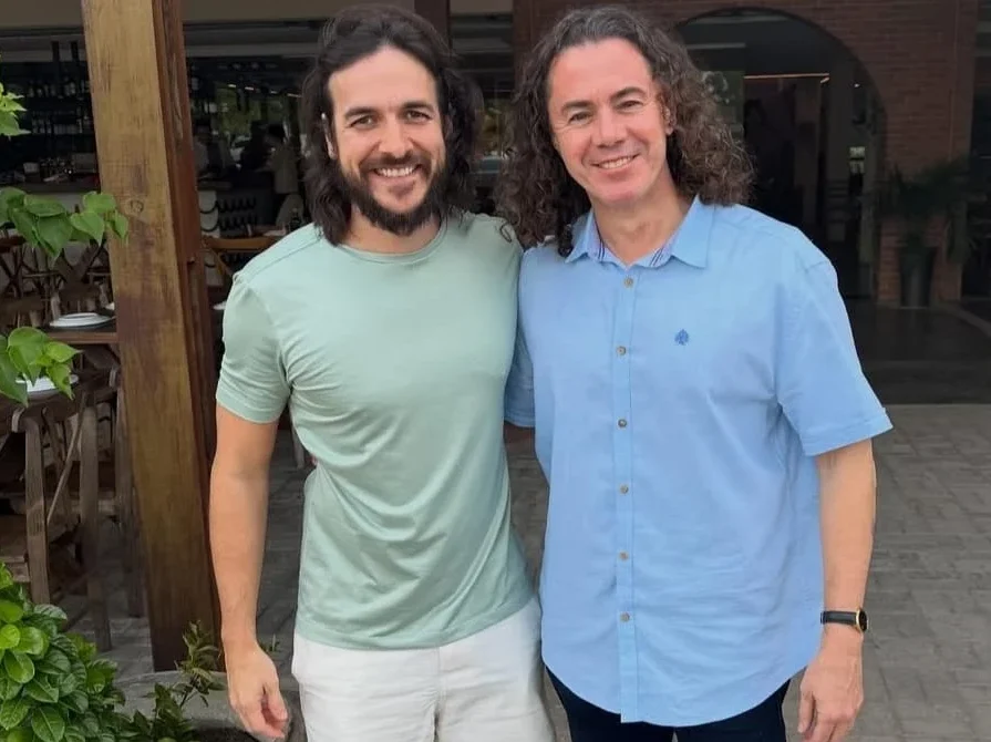 Encontro ente Veneziano Vital e Pedro Cunha Lima
