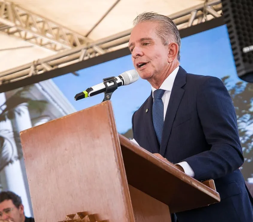 Prefeito de Patos, Nabor Wanderley no lançamento da nova sede da JFPB