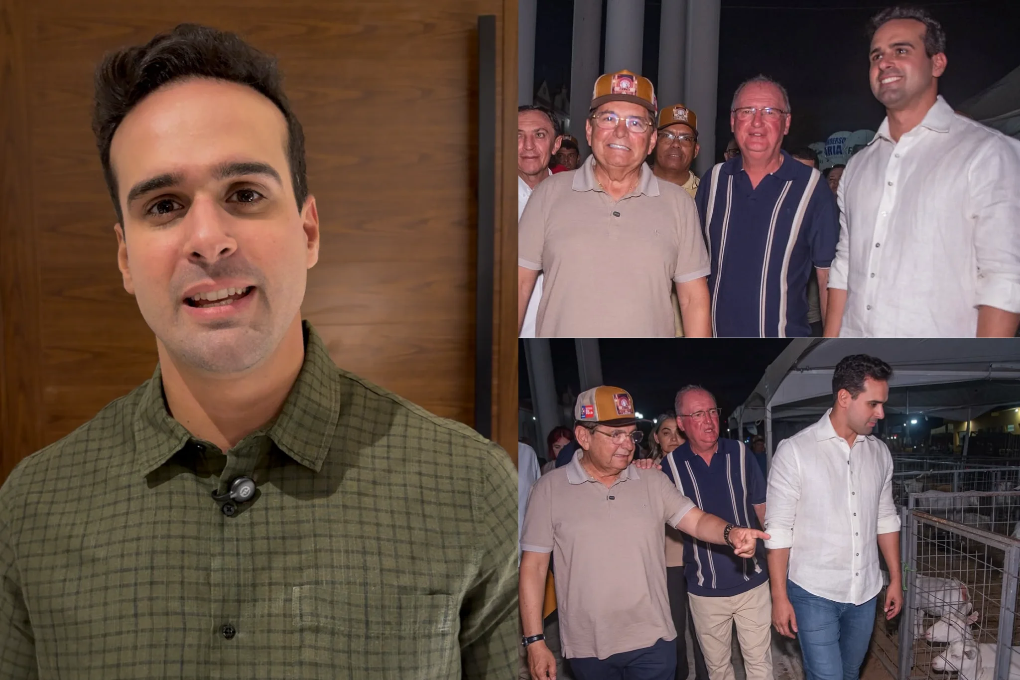 Lucas Ribeiro destaca parceria e poder de articulação de Adriano Galdino e projeta chegada de mais prefeitos e lideranças à pré-campanha ao Governo