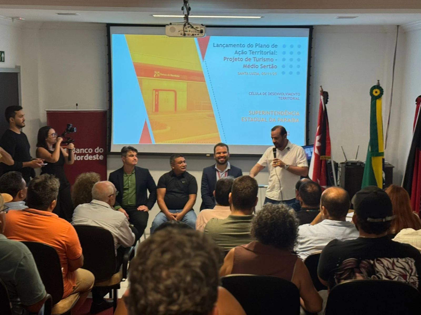 lançamento do Plano de Ação Territorial: Projeto de Turismo Médio Sertão, promovido pelo Banco do Nordeste (BNB)