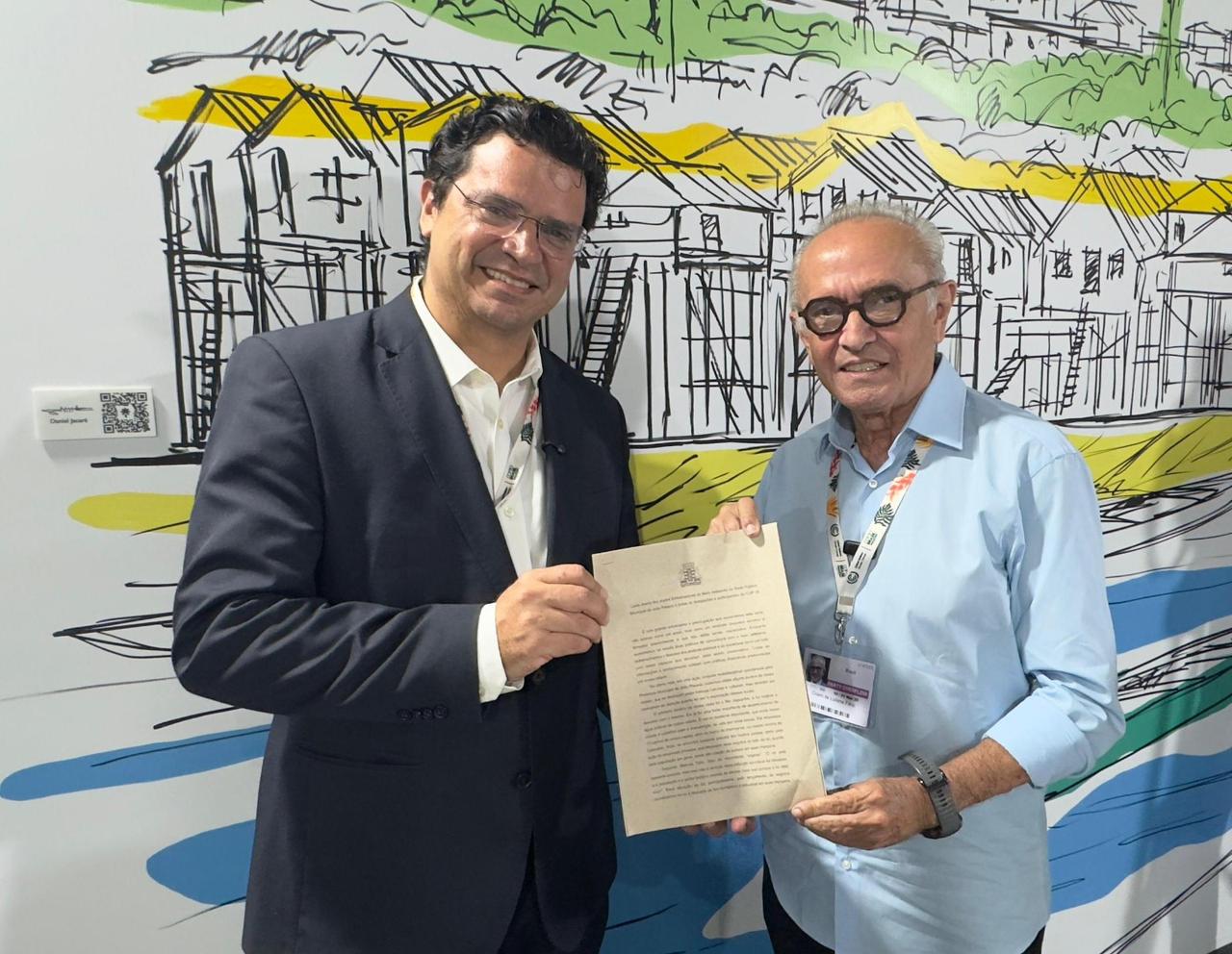 Na COP 30, Cícero Lucena destaca protagonismo de João Pessoa no lançamento do Plano Nacional de Arborização Urbana