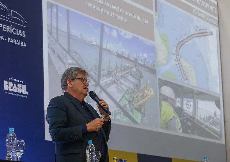 João Azevêdo apresentou os investimentos em infraestrutura no 23º Congresso Brasileiro de Engenharia, Avaliação e Perícia