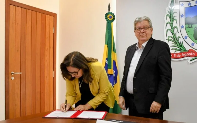 Na imagem, o Governador João Azevêdo (PSB)