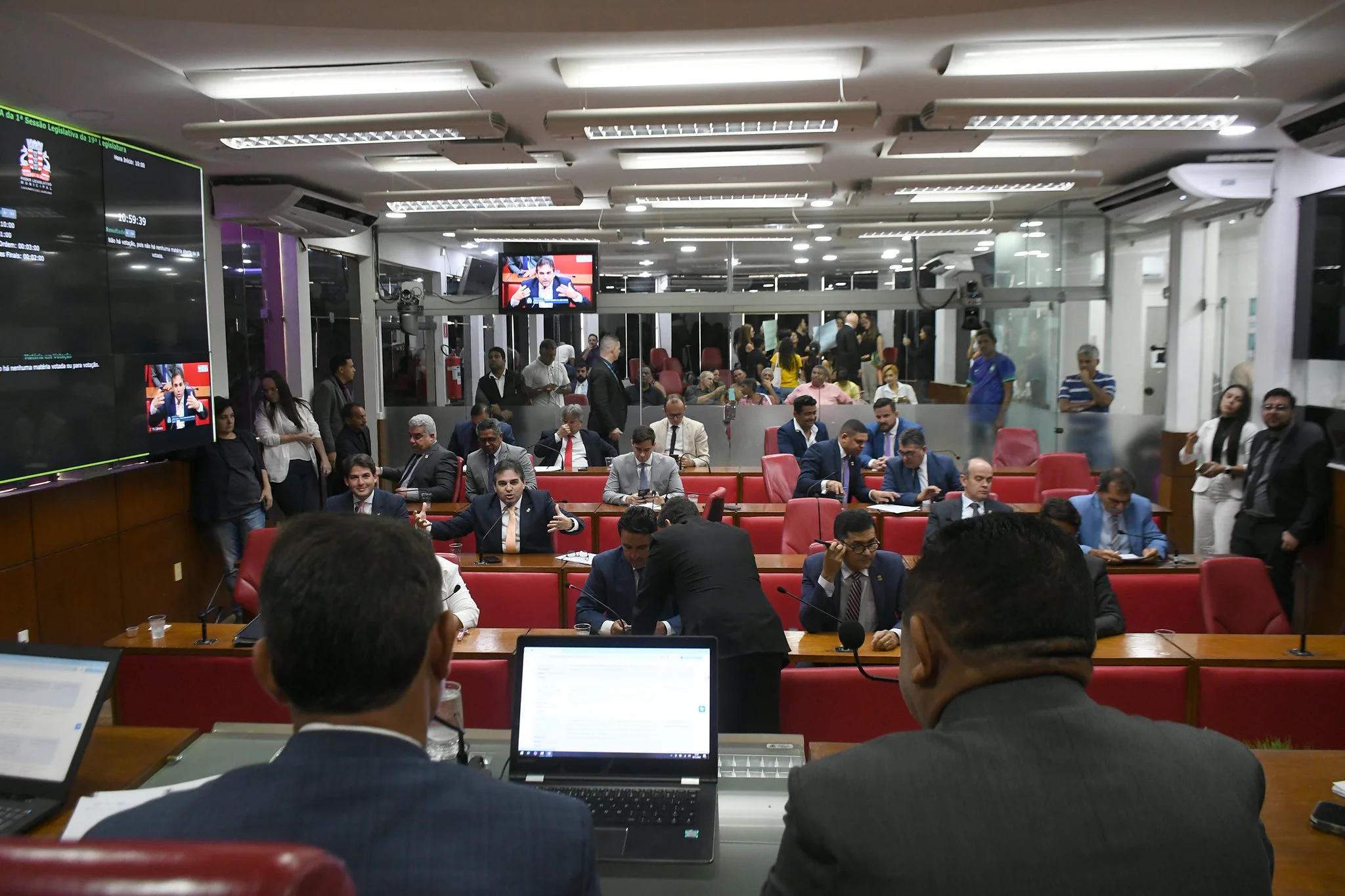 Sessão na Câmara Municipal de João Pessoa (CMJP)