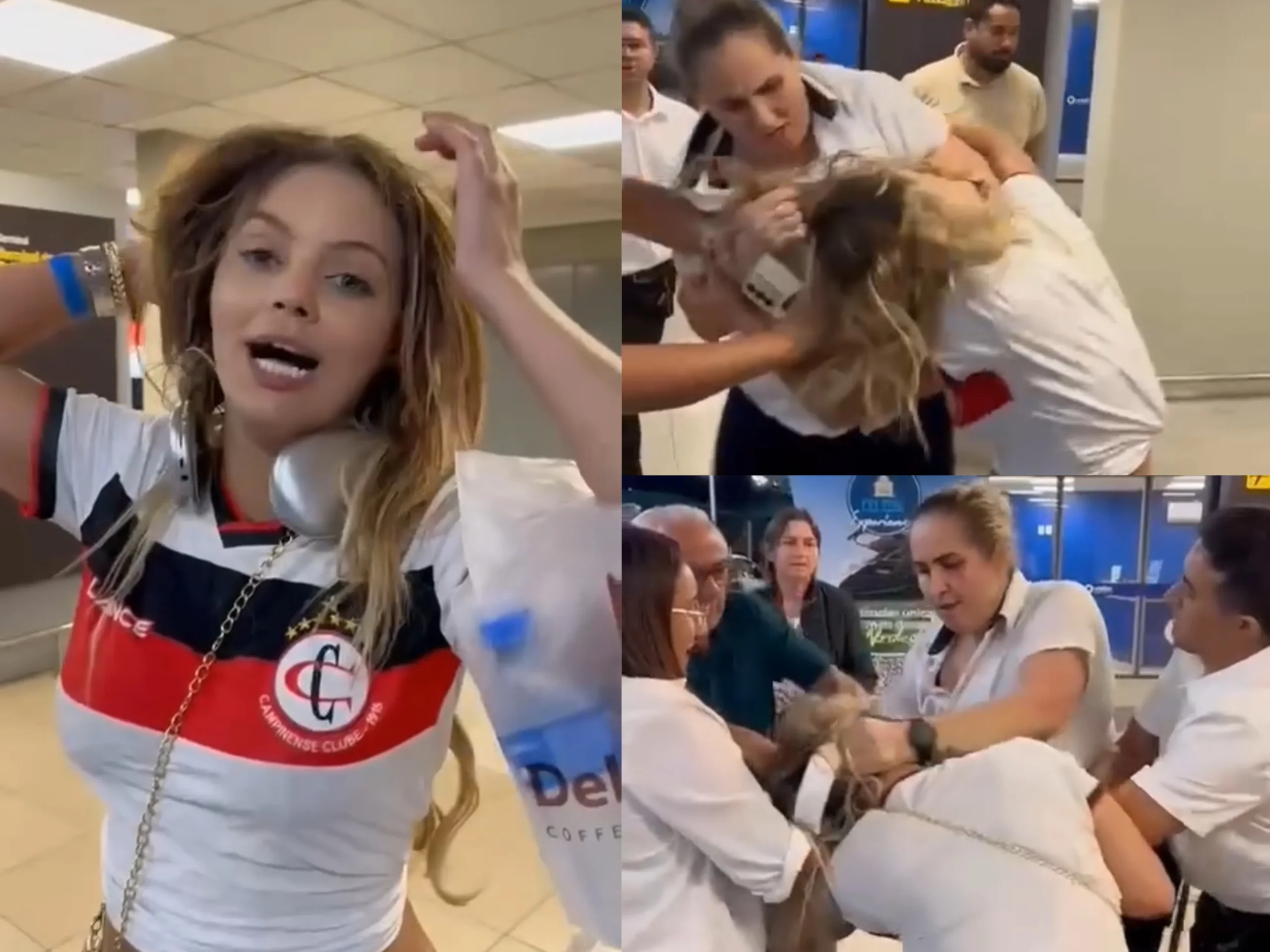 Em tratamento contra o câncer, jovem denuncia agressão em confusão no Aeroporto Castro Pinto: “Fui agredida tentando defender uma mãe”