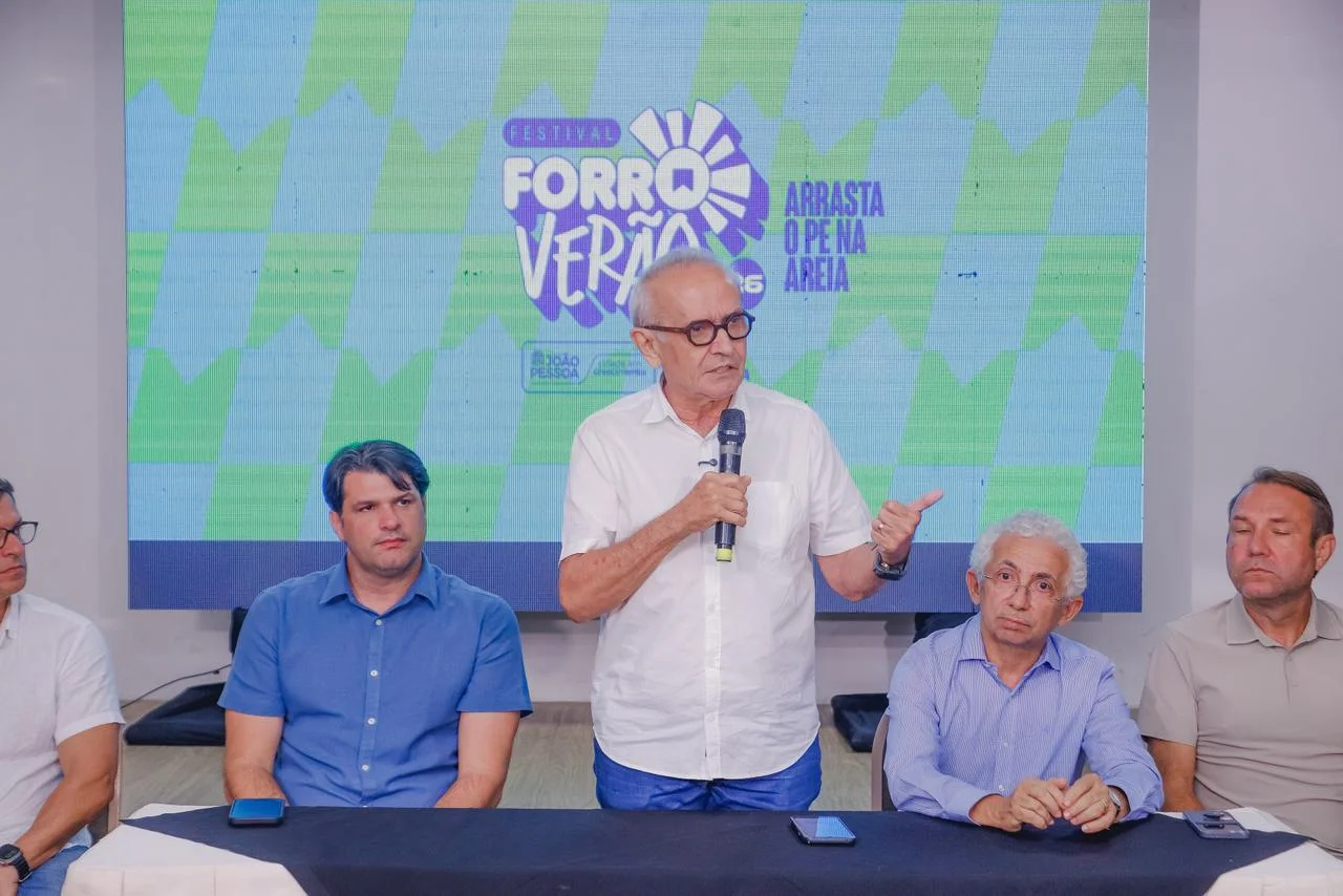 Cícero aposta alto no Forró Verão 2026, anuncia ‘Cidade Forró’ e promete o maior verão cultural da história de João Pessoa