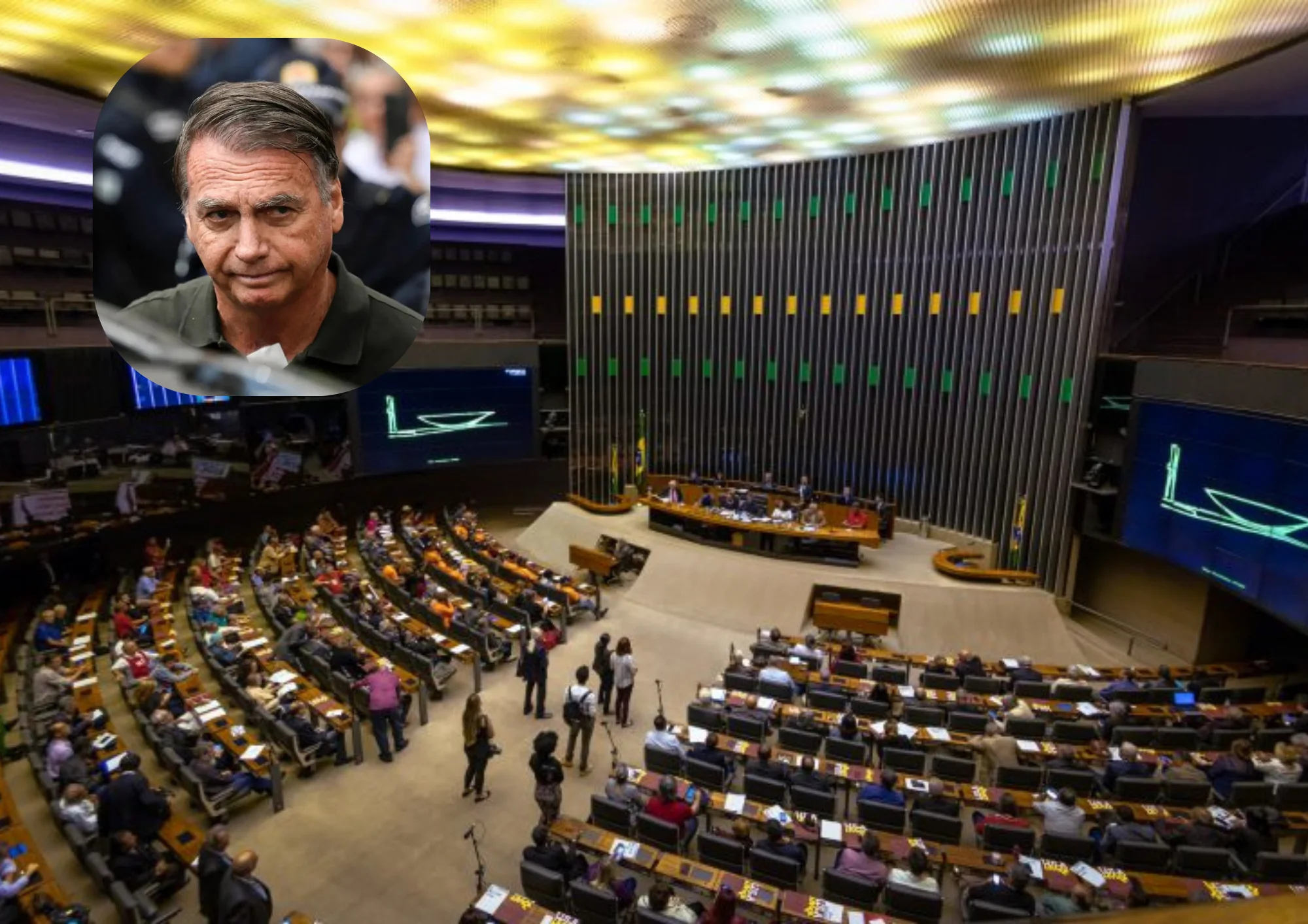 Câmara dos Deputados aprovou um projeto de lei que flexibiliza as penas