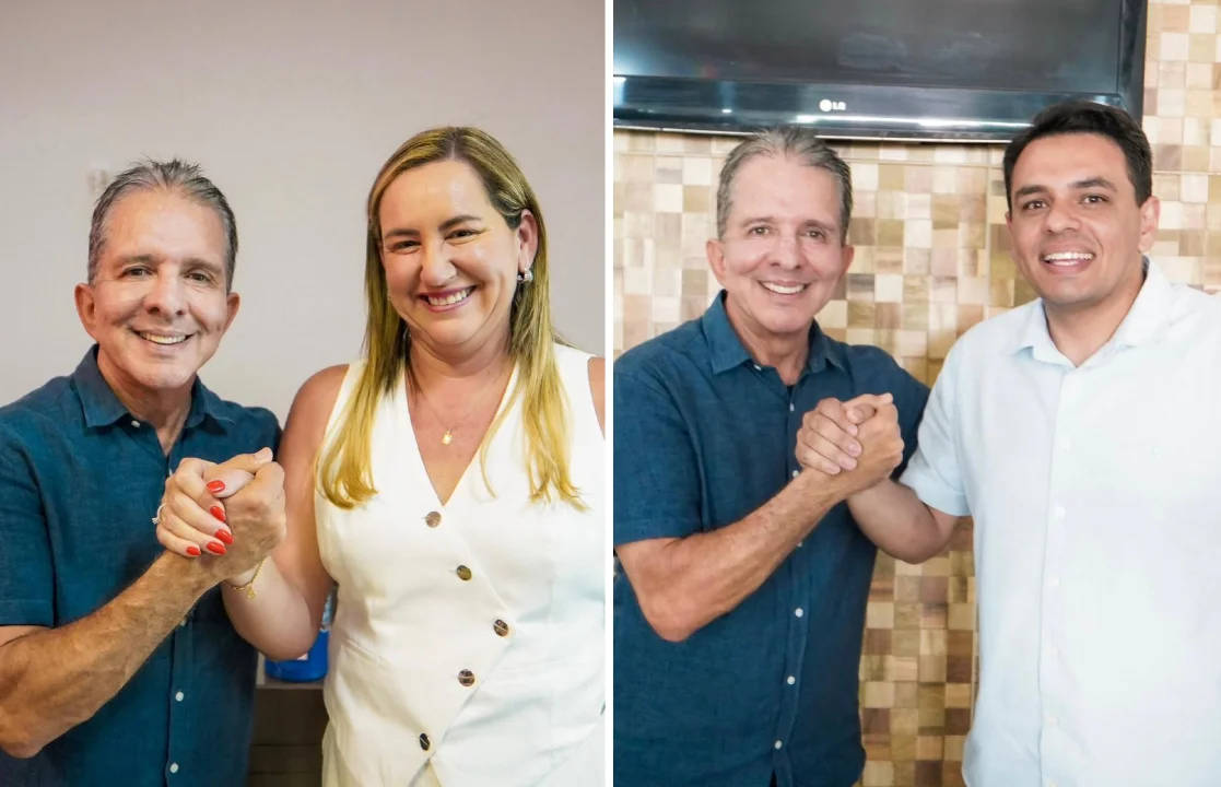 Nabor amplia base no Cariri e recebe apoio da prefeita de Monteiro, Ana Paula, e do prefeito de Amparo, Tarcio Gabriel, na corrida ao Senado