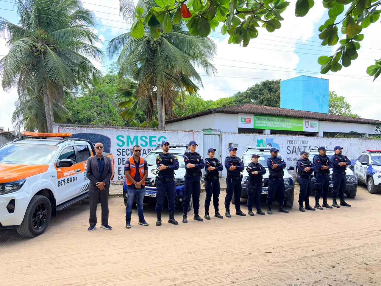 Cinco novas viaturas em Santa Rita