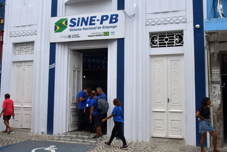 Na imagem, a Sede do Sine-PB