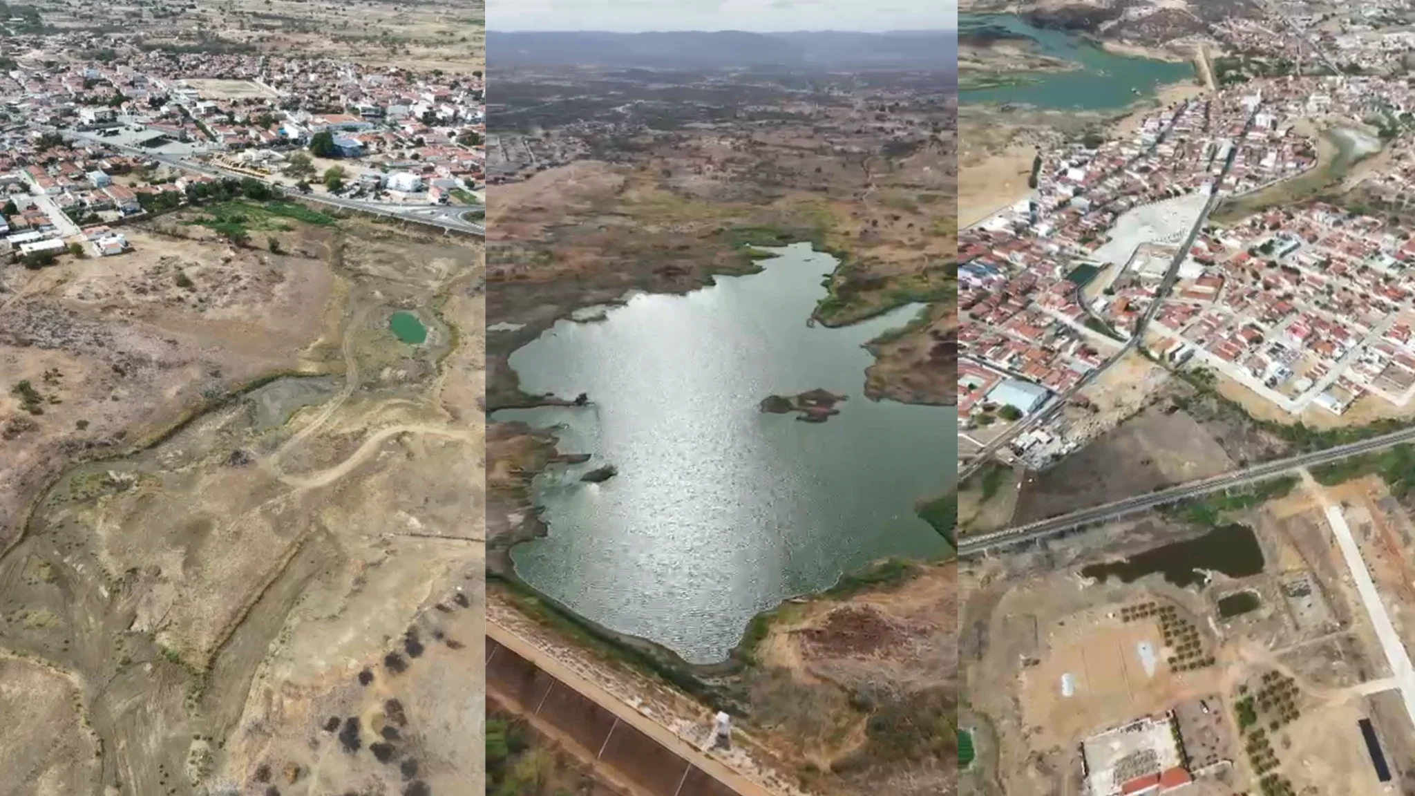 Cidade conhecida como “Veneza Sertaneja”, Santa Luzia enfrenta colapso hídrico e tem mananciais em nível crítico