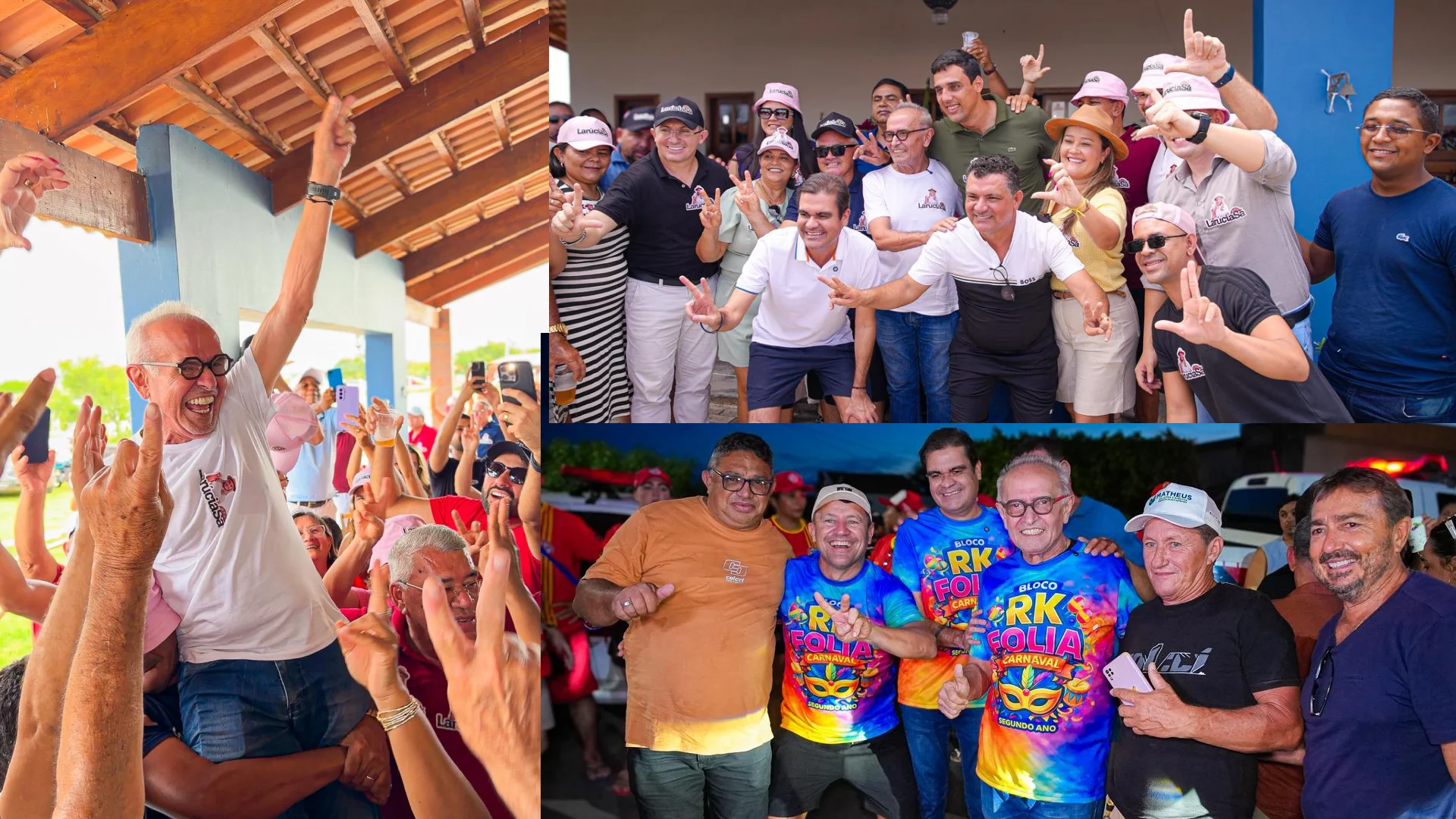 Cícero Lucena percorre o Sertão no Carnaval e reforça compromisso com festas populares na Paraíba