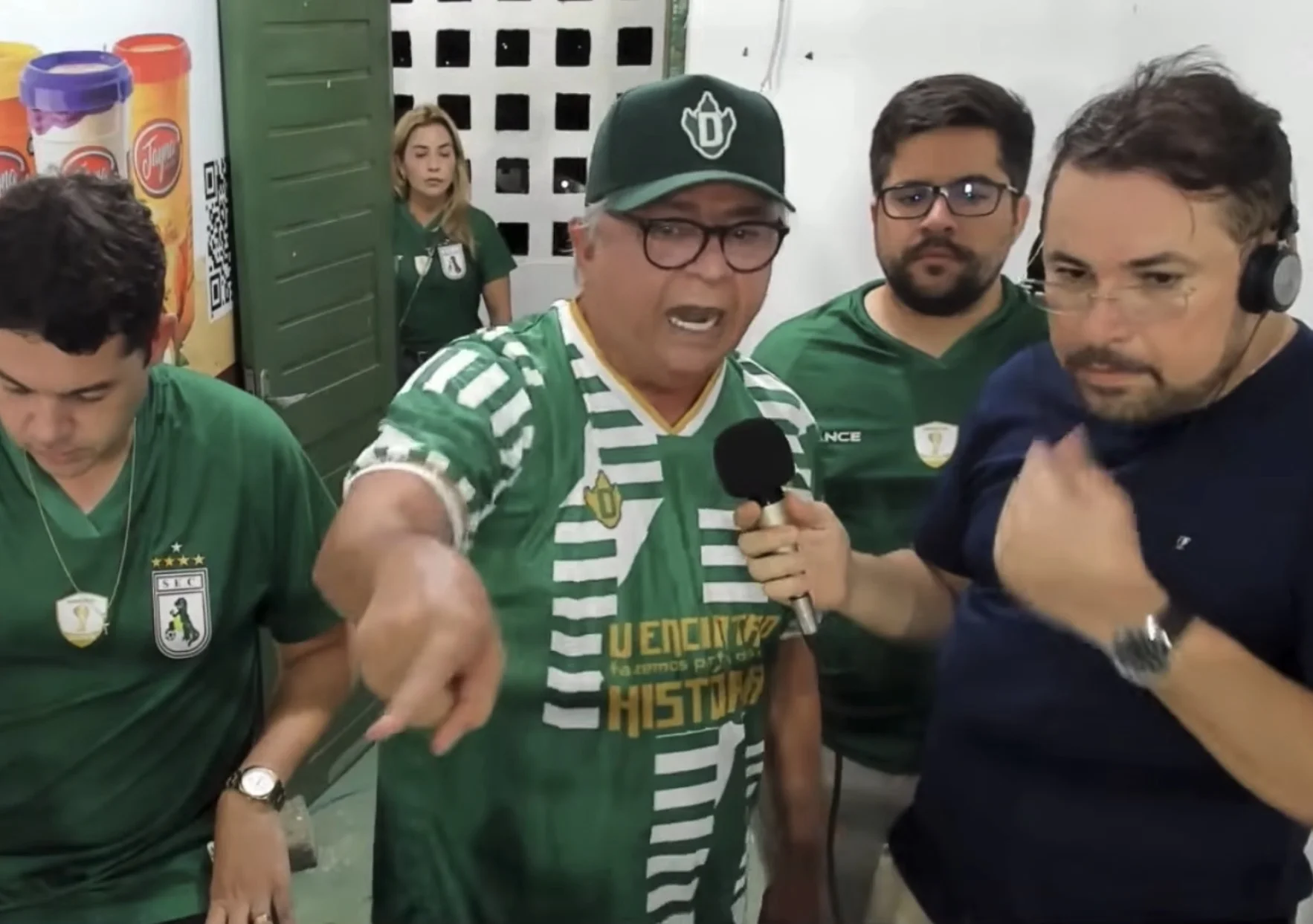 Presidente do Sousa dispara contra arbitragem e FPF após expulsão na Copa do Brasil: “Estão tirando o Sousa da competição”