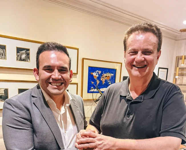 Gilberto Kassab chancela filiação de Jhony Bezerra ao PSD para disputar vaga de deputado federal pela Paraíba