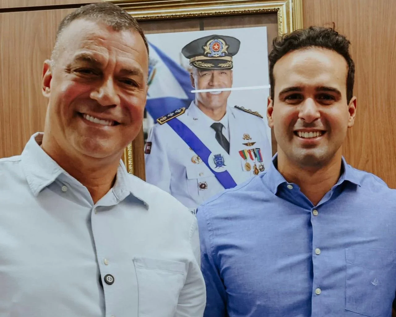 Major Sidnei bate o martelo em Sapé e oficializa apoio a Lucas Ribeiro para 2026