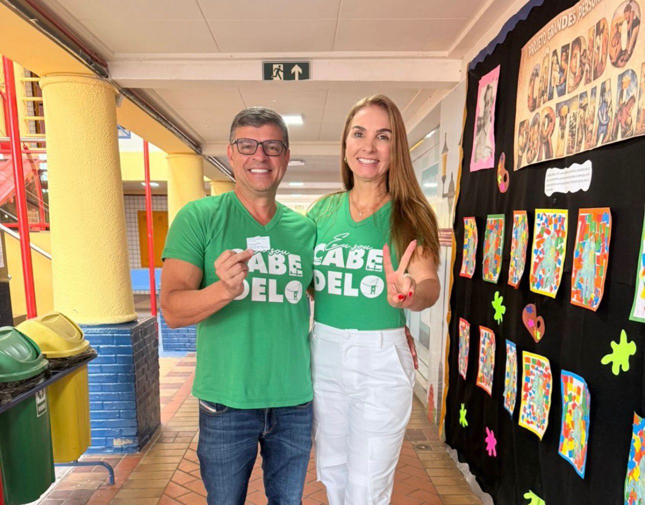 Vitor Hugo vota em Cabedelo e aposta na continuidade da atual gestão