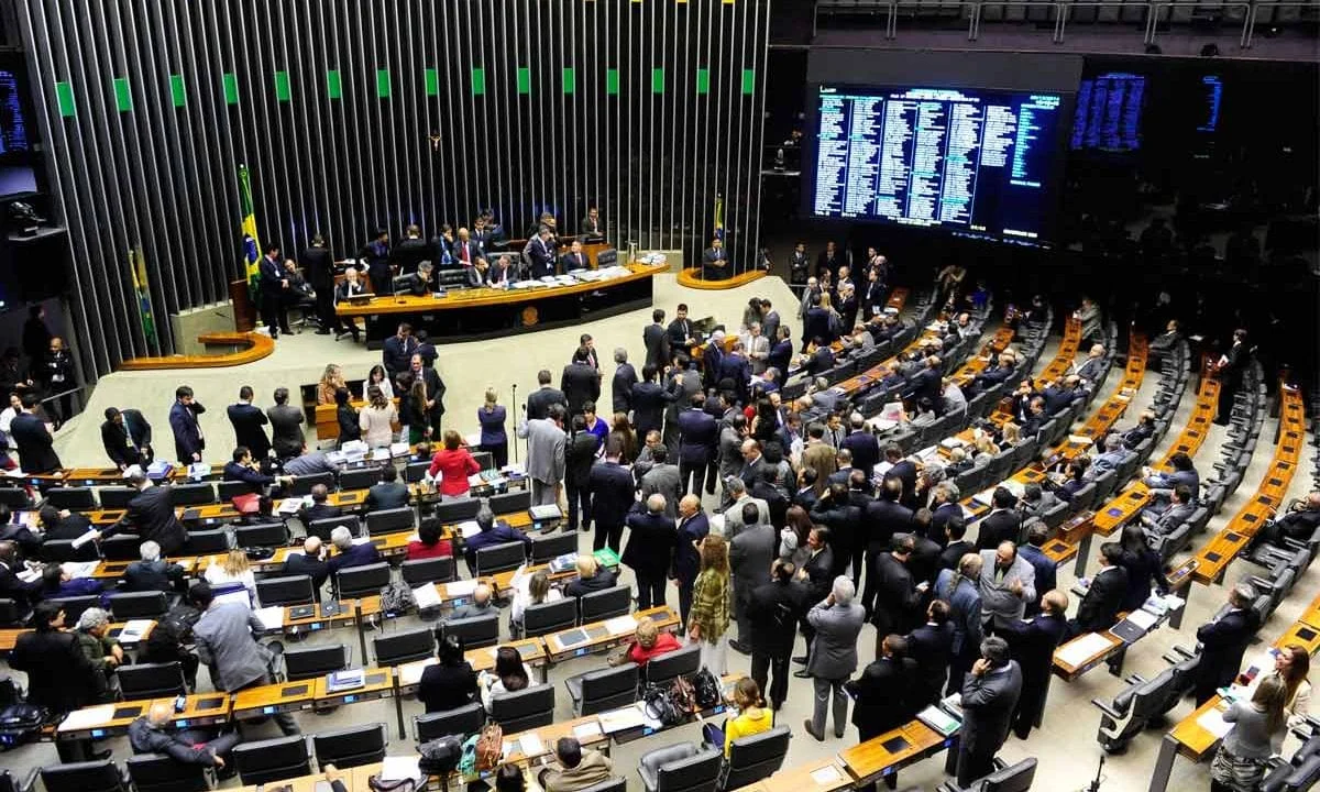 Câmara dos deputados no Congresso Nacional