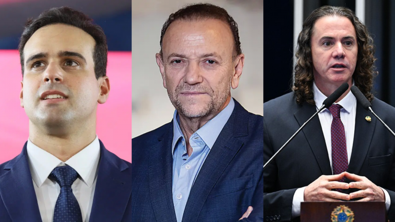 Edinho Silva cumpre agenda política na Paraíba com reuniões ao lado de Lucas Ribeiro e Veneziano