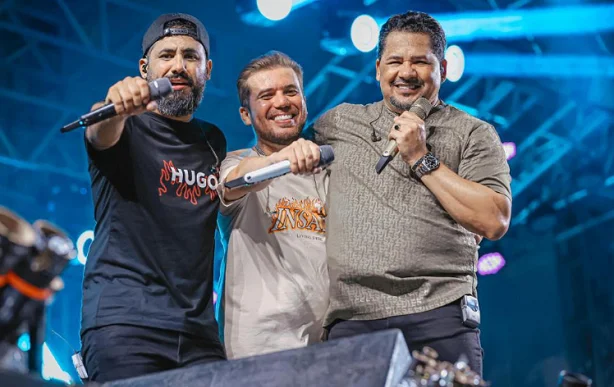 Raí Saia Rodada, Zezo e Luan nesta quinta-feira no São João em Campina Grande