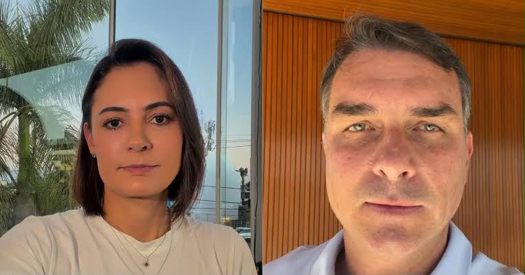 Às vésperas da convenção do PL, Flávio Bolsonaro pede desculpas a Michelle; ex-primeira-dama aceita gesto e fala em “sentar para ajustar os detalhes”