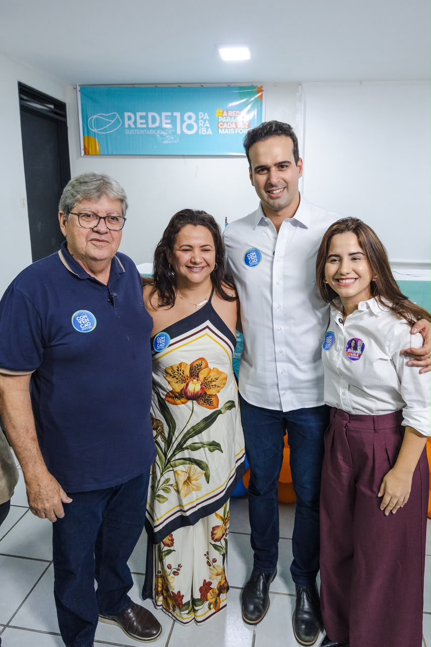 PSOL e Rede oficializam apoio à pré-candidatura de João Azevêdo ao Senado