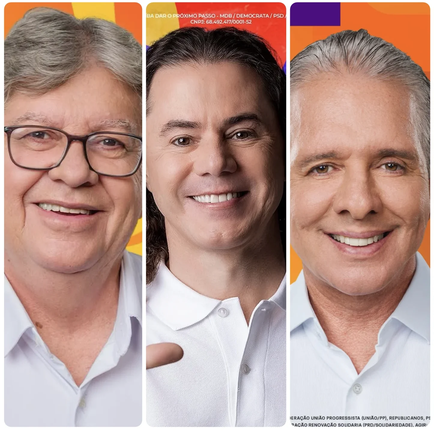 Pesquisa Quaest: João Azevêdo tem 27% para o Senado na Paraíba; Veneziano, 17%; Nabor, 9%; Queiroga, 6%; e Major Fábio, 5%