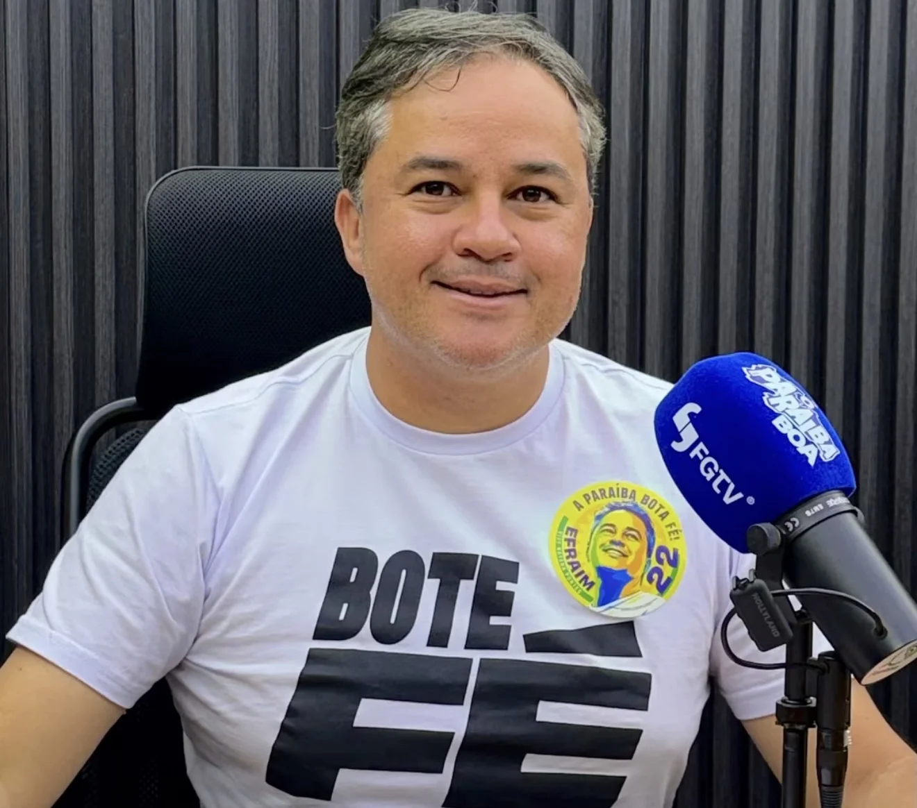 Efraim descarta pedir voto para Nabor para o Senado e evita declarar apoio a Major Fábio