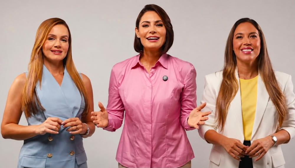Michelle Bolsonaro entra na campanha na Paraíba, pede apoio a Efraim e chama Carol de “futura primeira-dama”