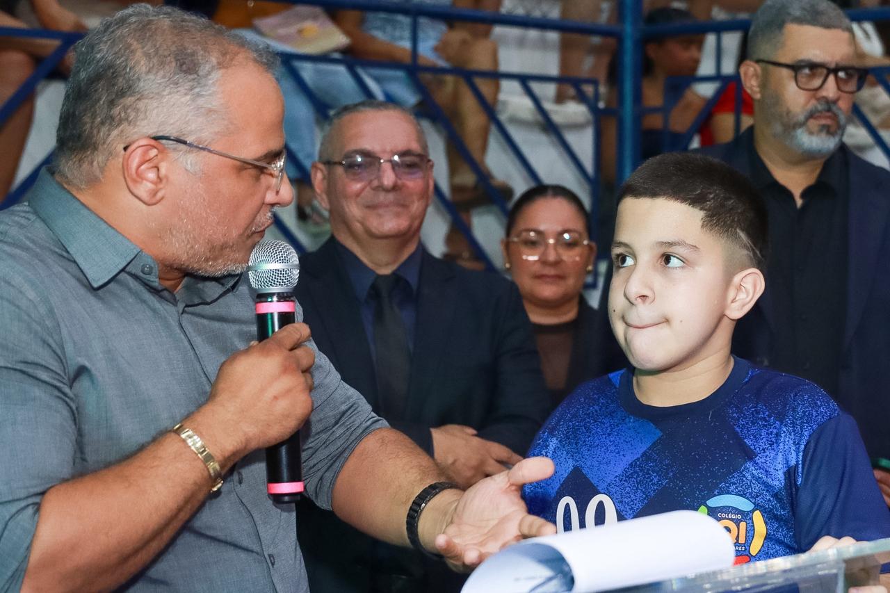 Prefeito de Cabedelo abre Jogos Escolares e Paraescolares 2026 com participação de estudantes de toda a rede de ensino