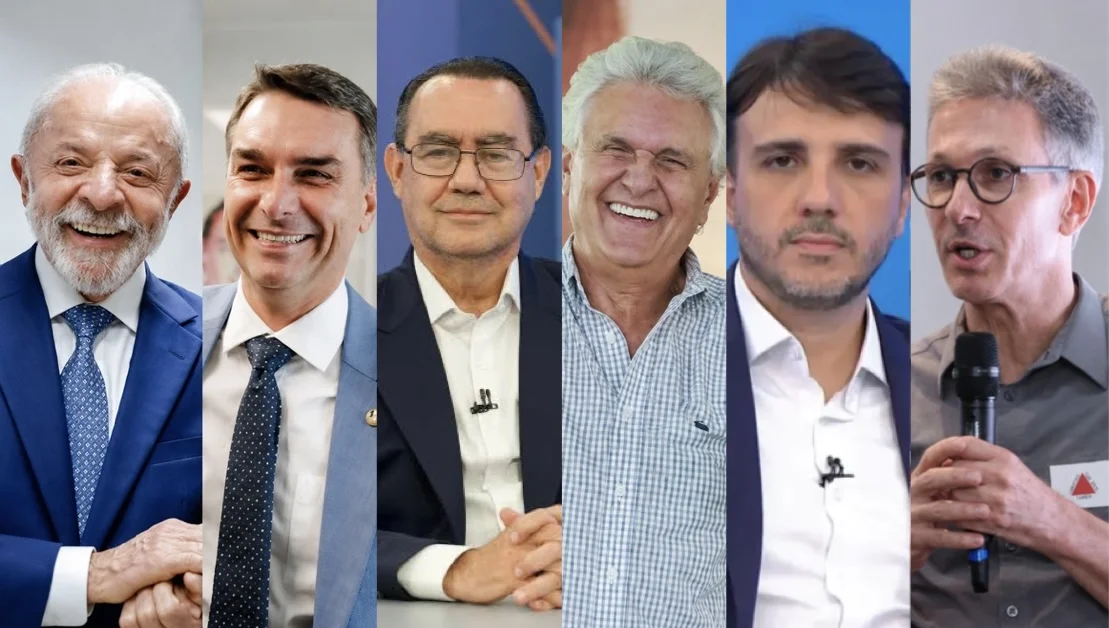 Datafolha: vantagem de Lula sobre Flávio Bolsonaro cai para 5 pontos, enquanto Augusto Cury dispara de 2% para 8%