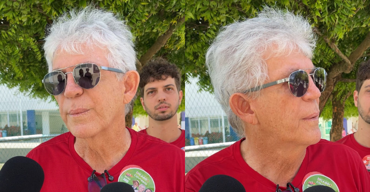 Ricardo Coutinho vota em João Pessoa, exalta legado e aposta na memória do eleitor: “É muito forte”